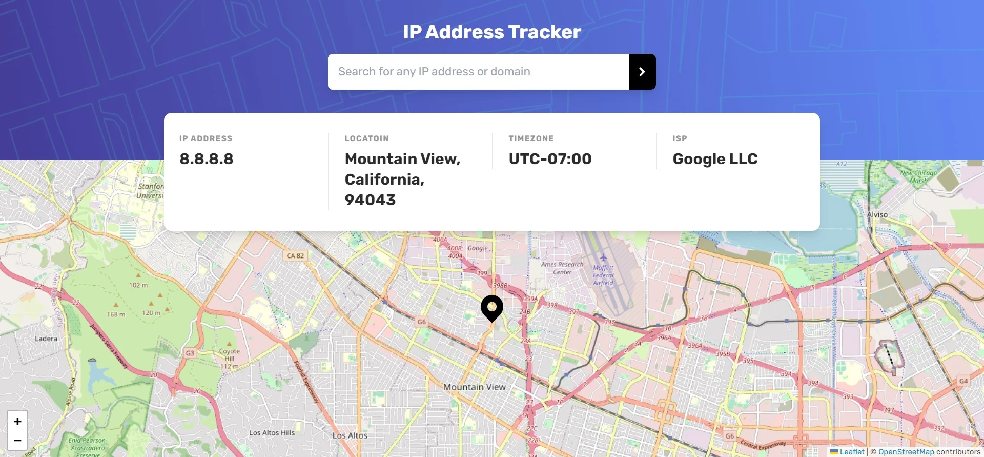 ip address tracker